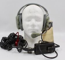 VINTAGE ROANWELL US MILITARY HEADSET MICROPHONE PARTS ONLY untested picture