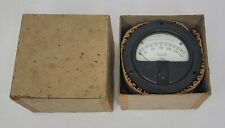 VINTAGE NOS WWII MILITARY SIMPSON AMMETER AIRCRAFT AMP GAUGE & BOX  picture