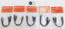 Lot of 5 New Radio shack Y-Adapter Audio Cables, 42-2435 picture