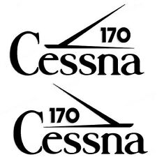 – Cessna 170 Aircraft Decals – (Set Of 2) – OEM New Oracle picture