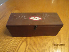 TIME-RITE Piston Position Indicator Wood Storage Box picture