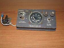 Aircraft Tip Tank Fuel Quantity Panel w/ Switches picture