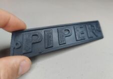 Piper J-3 Cub Aircraft Cowl Cowling Nameplate Emblem 3D Printed Unfinished picture