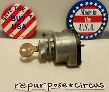 💥Vintage BENDIX SCINTILLA USA Aircraft Ignition Switch w/ KEY (R - L - GRD) picture