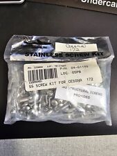 SS SCREW KIT FOR CESSNA 172 Part# 04-01100 Model# SK172 picture