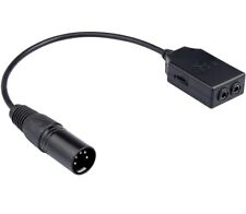 Dual 3.5 mm Adapter for Aircraft intercoms (Airbus (XLR5)) picture