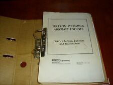 Lycoming Textron Service Letters, Bulletins and Instructions picture