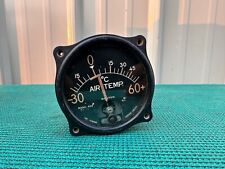 Vintage Aircraft Air Temperature Indicator and Fuel Air Ratio Gauges for Display picture