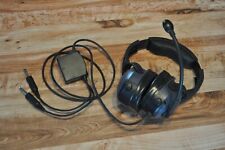 FLIGHTCOM DENALI ANR Noise Reduction AVIATION HEADPHONES some wear to the wiring picture