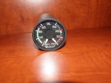Aircraft Oil Pressure and Temp Gauge Beechcraft 100-384058-3 Weston Instruments picture