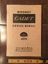 1970 Mooney Cadet M-10 Owner's Manual picture