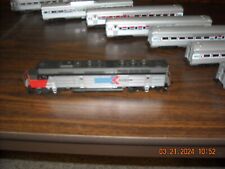  AMTRAK CARS  7 AND ATHEARN ENGINE picture