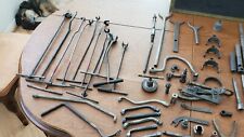 Giant Lot Of Radial Engine Tools, With Vintage Aircraft Phenolic Toolbox. picture