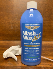Aero Cosmetics, Wash Wax All - Cleans and Protects, 16oz spray bottle picture