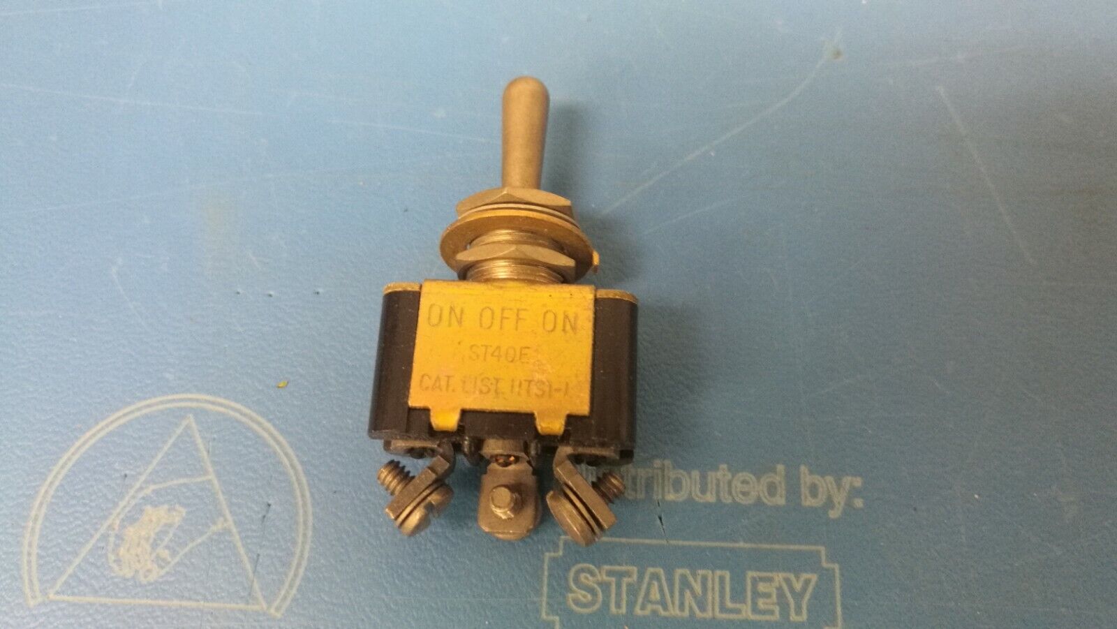 Aircraft Toggle Switch ST40E SPDT Actuator ON OFF ON NOS