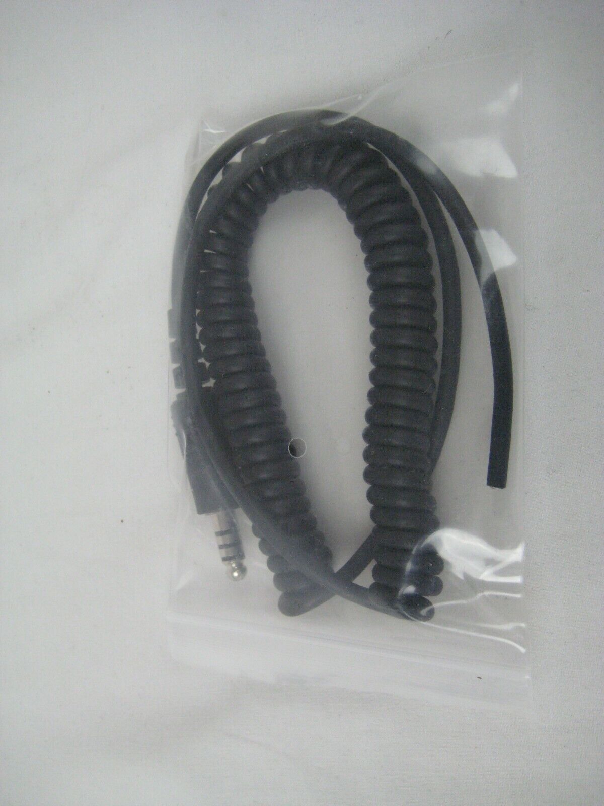 GA/Military Helicopter Replacement Coiled Com Cable U174 plug 4 conductor