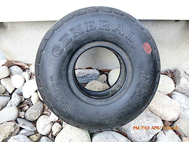 Very Nice Vintage 10 x 3 General Tailwheel Tire