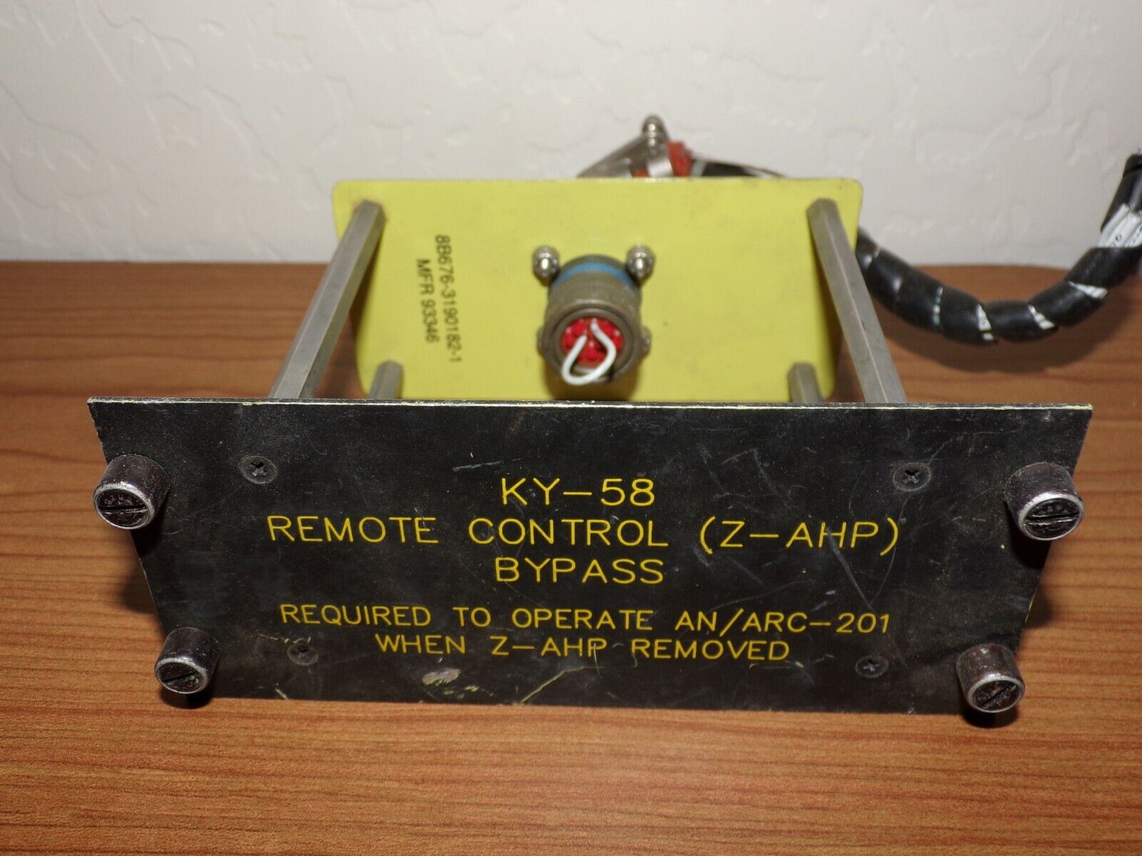 CH47 Chinook Helicopter KY-28 Remote Control Panel 8B676 ASSY4290207-501