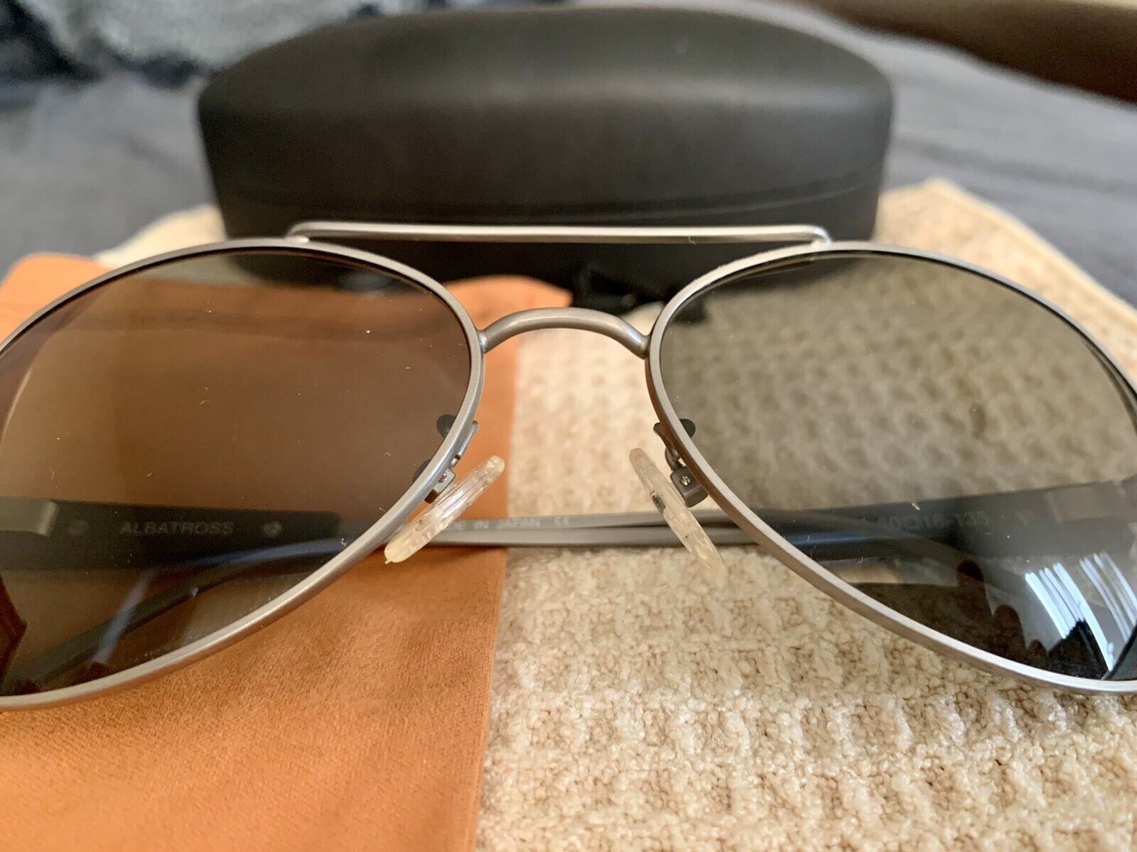 Scheyden Sunglasses Fixed Gear Albatross Made in Japan Titanium Gray Lens New