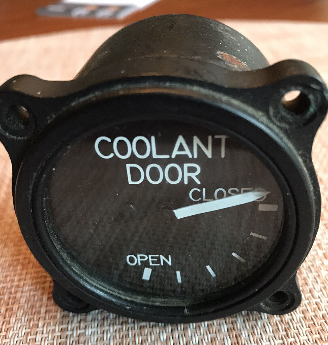 Vintage  GE Coolant Door Indicator  , Warbird? 