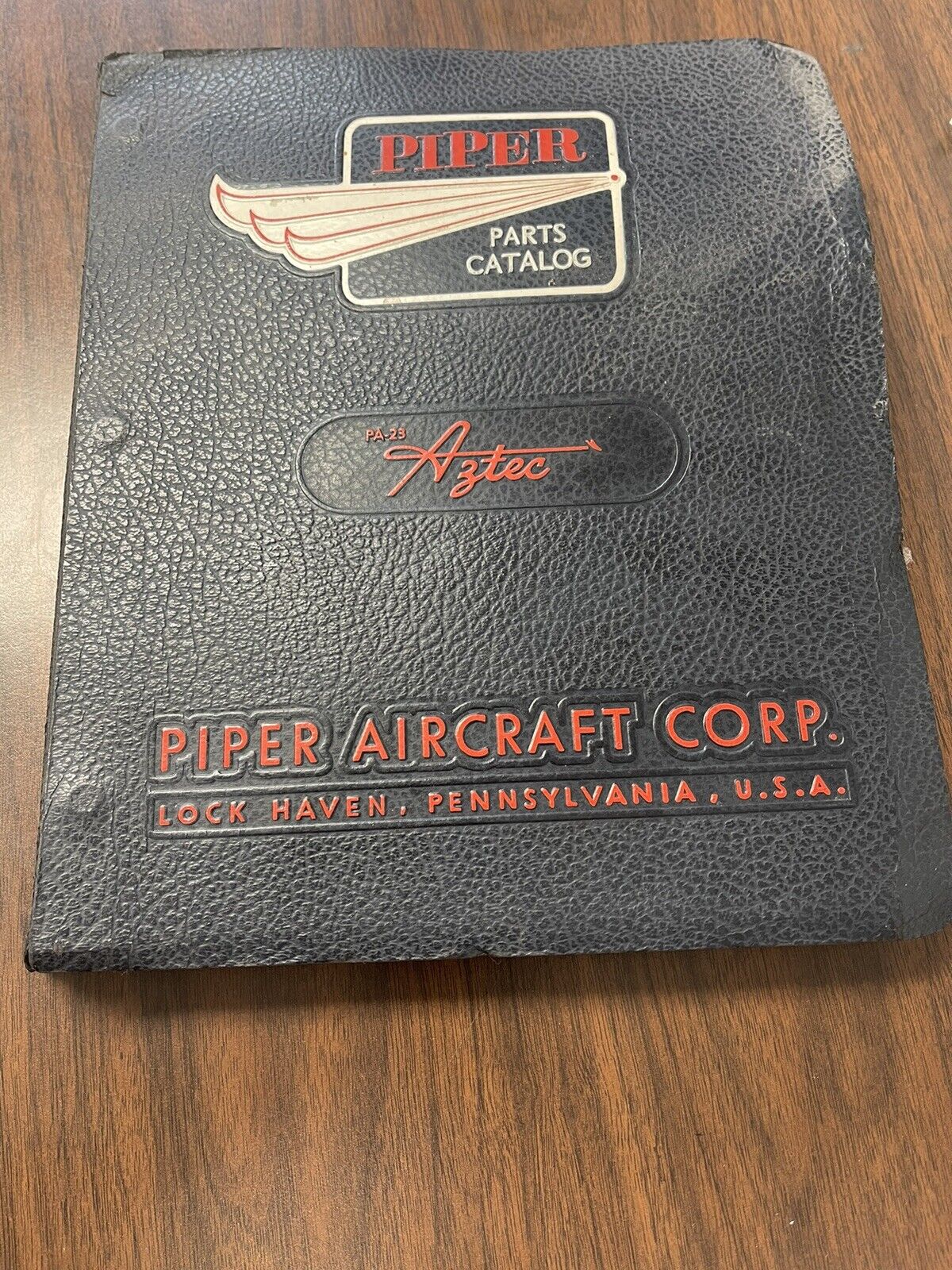 Piper: PA-23 Aztec - Parts Catalog  P/N: 753-522