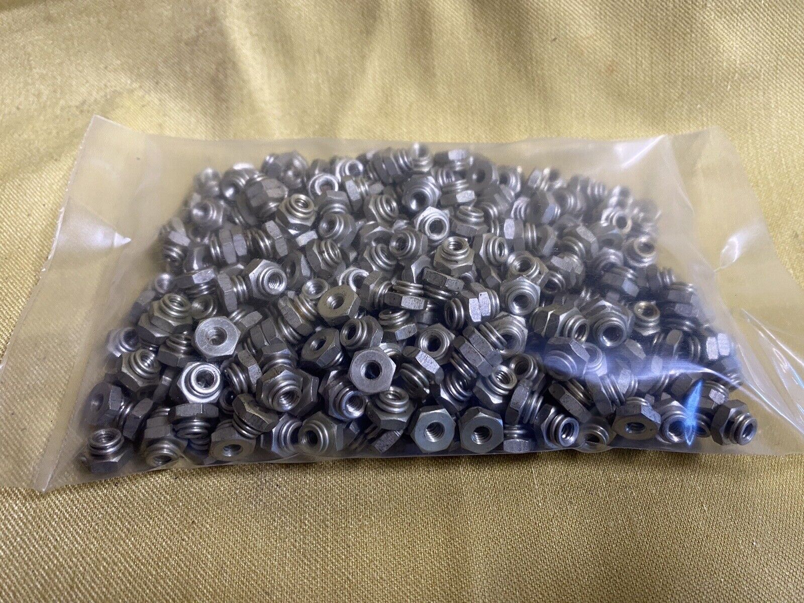 BAG OF 8/32 SELF LOCKING NUTS  New Old Stock Military  Inventory 300 CT. BAG