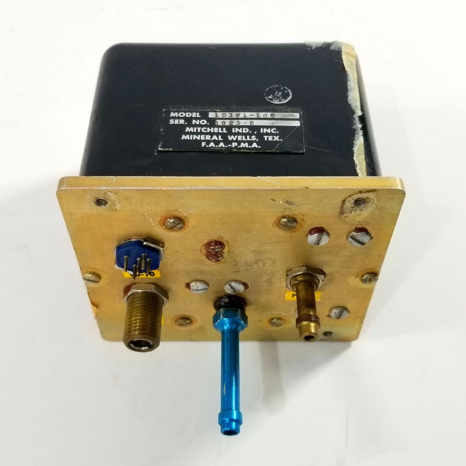 Edo-Aire Mitchell Model 1D391-186 Altitude Selector