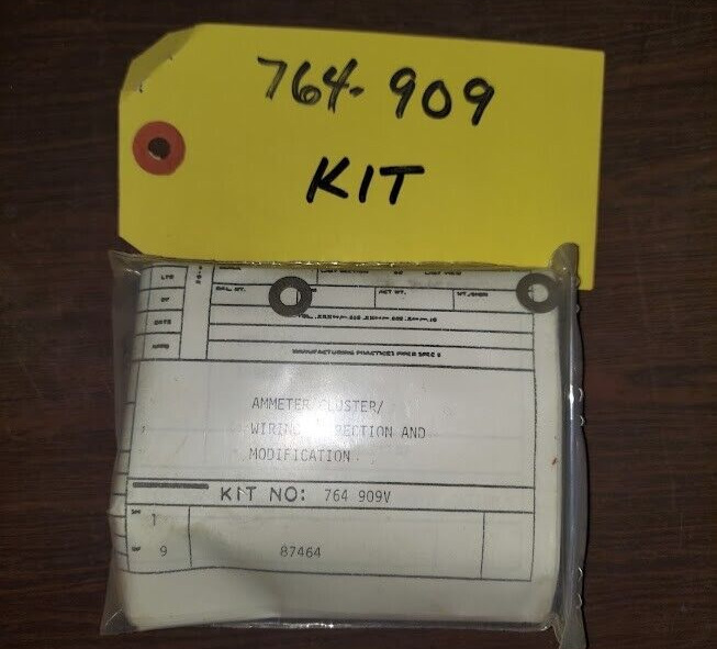 764-909 Kit, Ammeter Wiring - Piper - New Surplus