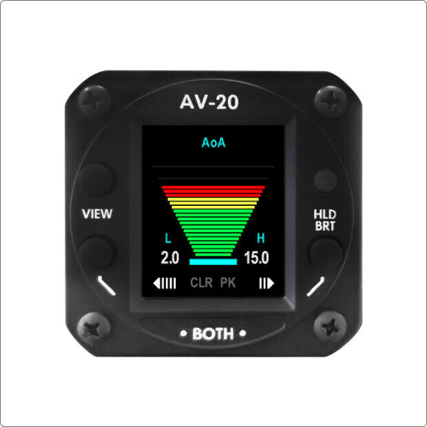 UAVIONIX AV-20S Multi-Function Panel Display 2.25in Display