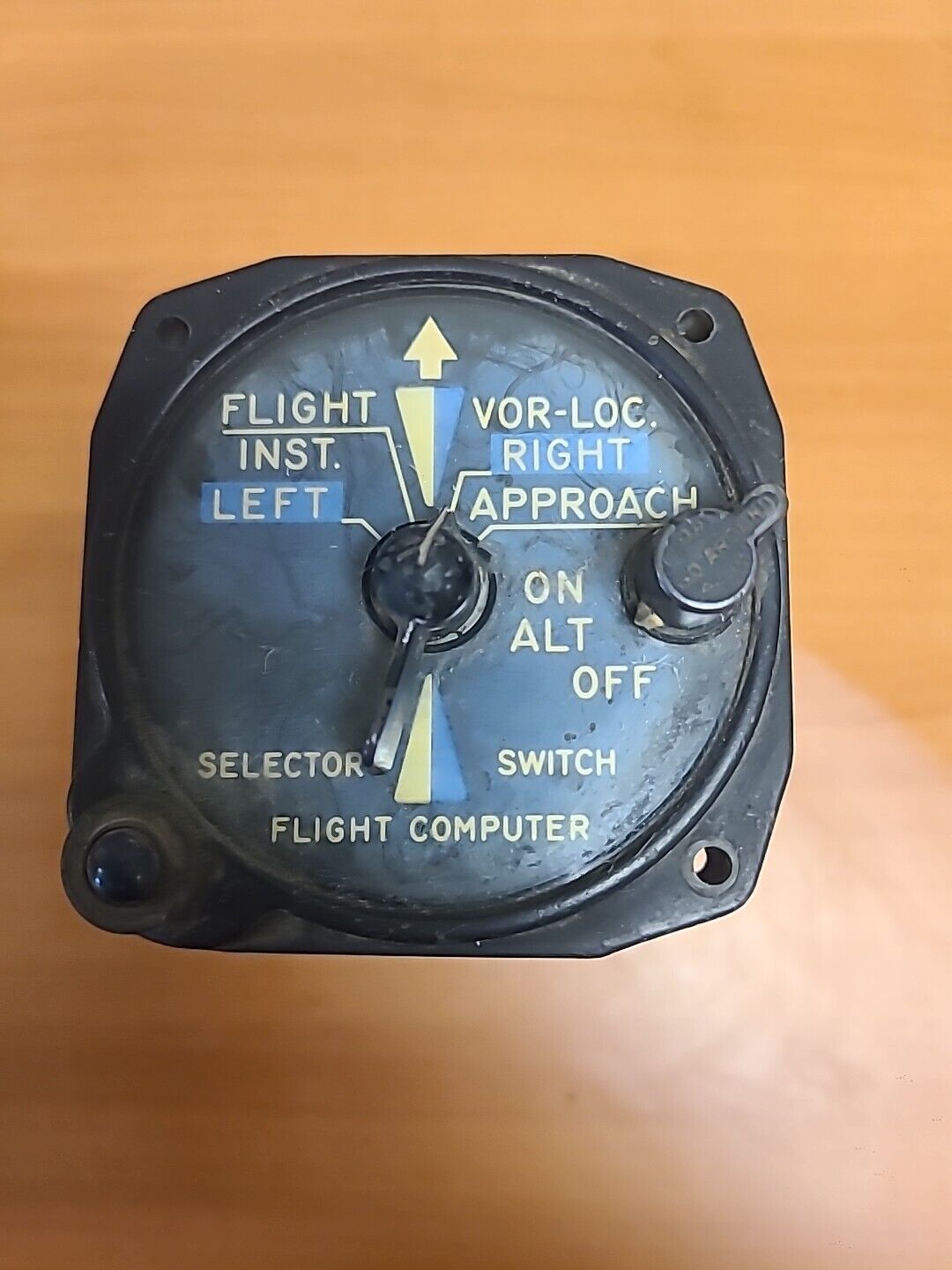 Sperry Flight Computer Selector Switch Type A-2 Gage