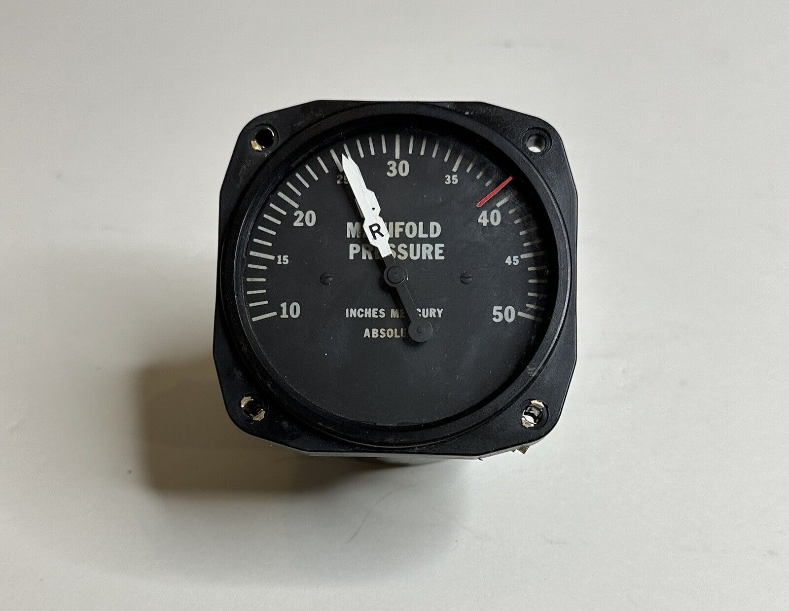 United Instruments 6121 Manifold Pressure Indicator Removed Working
