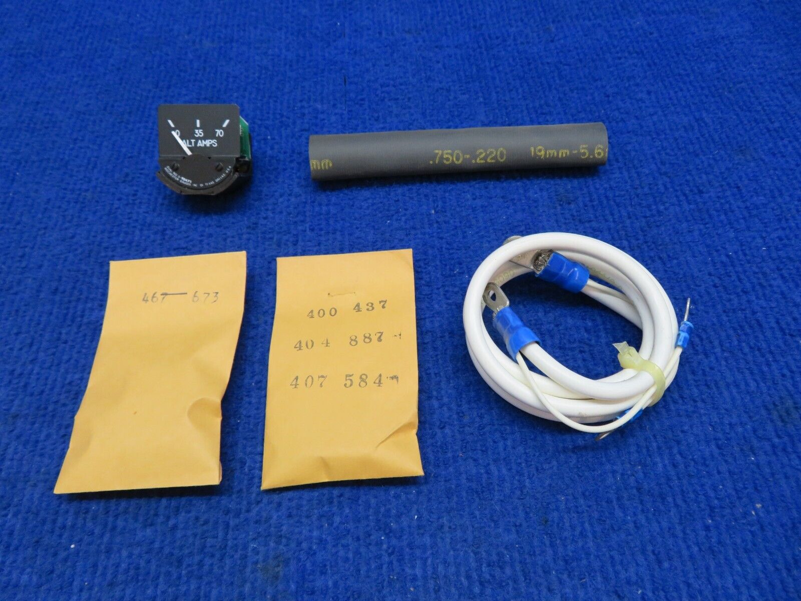 Piper Ammeter Service Kit P/N 765-186 NOS (0822-368)
