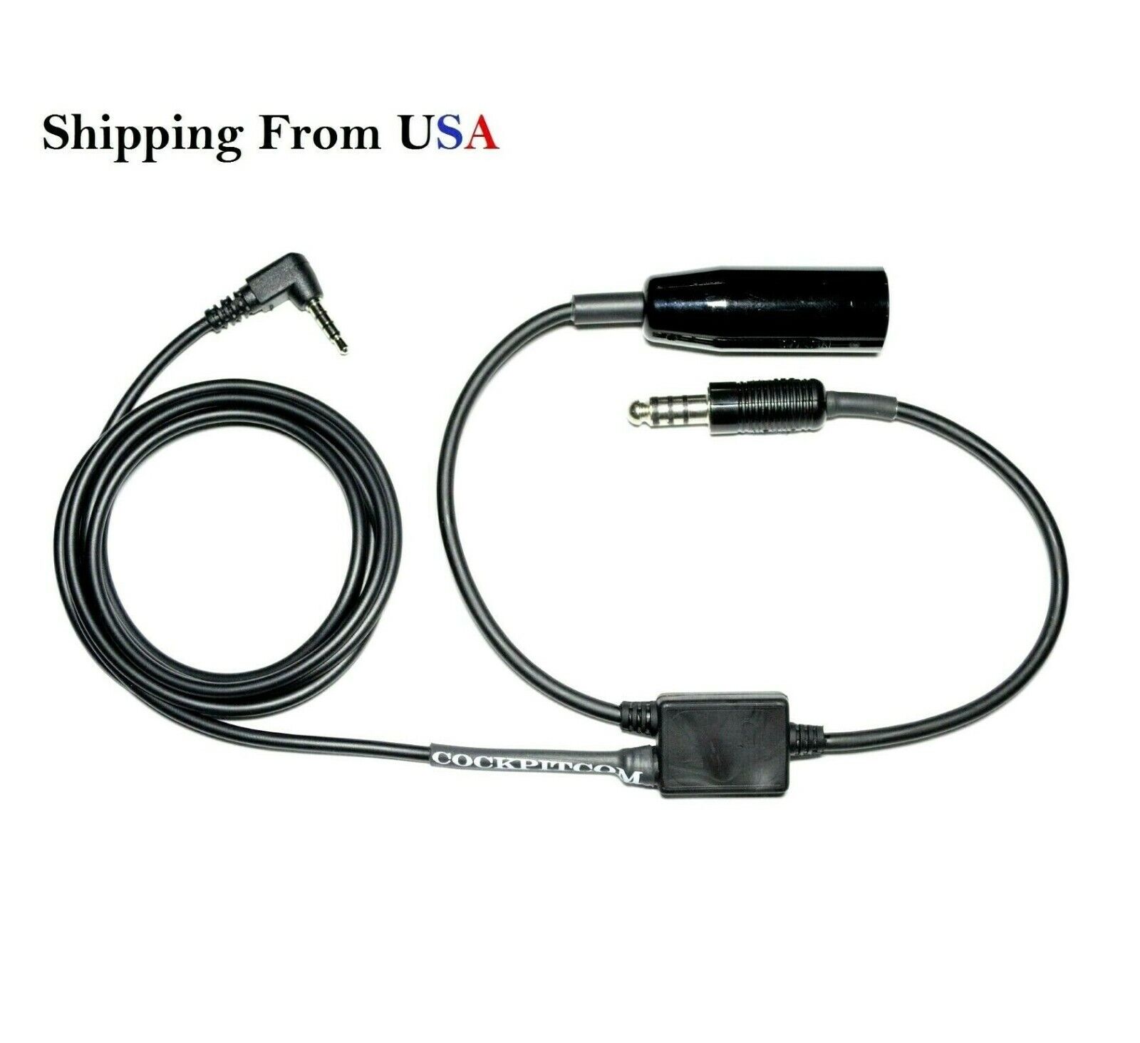 IPHONE/ SMARTPHONE RECORDING ADAPTER FOR HELICOPTER, ATC COCKPIT AUDIO RECORDER