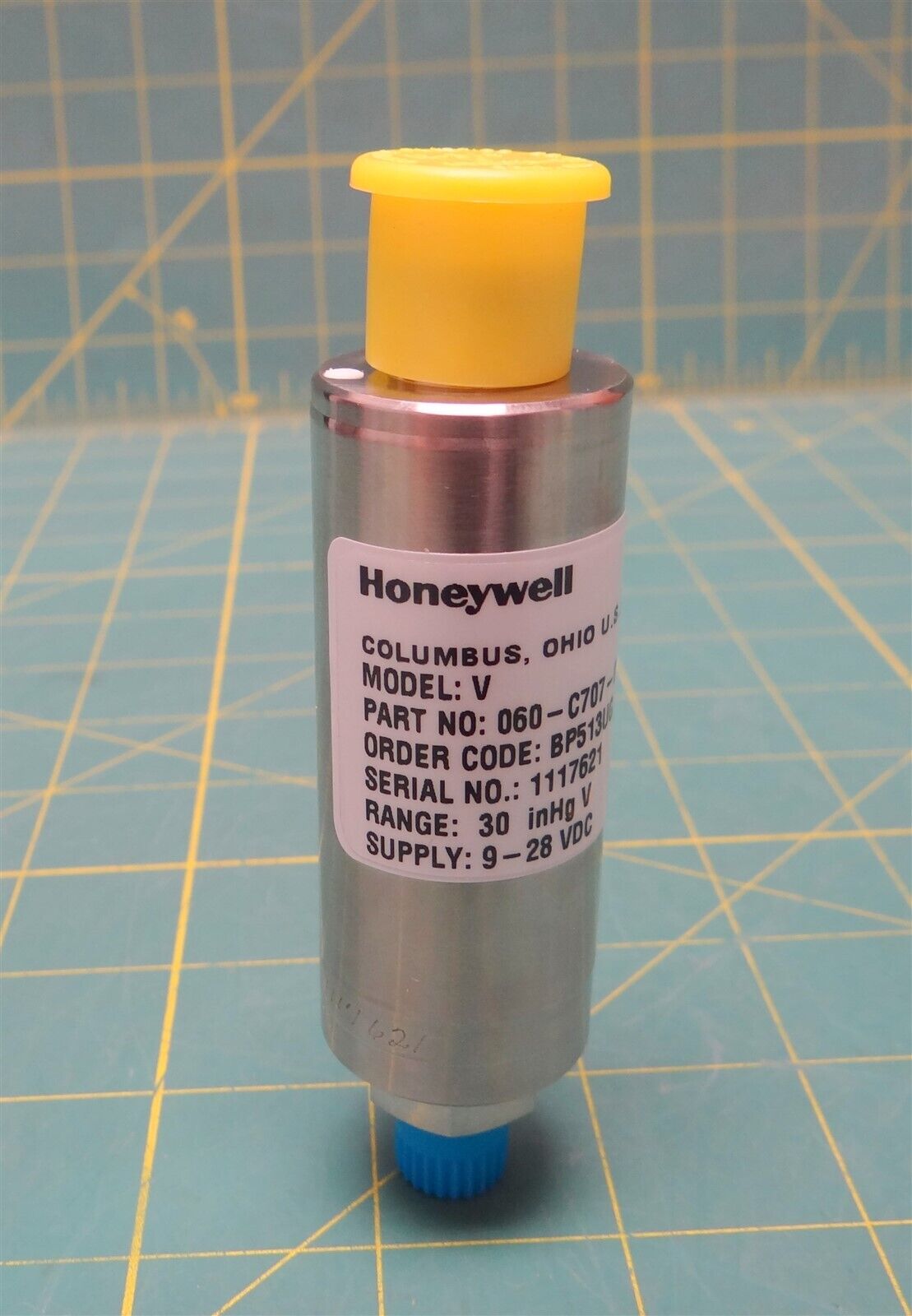 Honeywell 060-C707-01-01 Fluid Pressure Transducer NSN 6695-01-464-0623