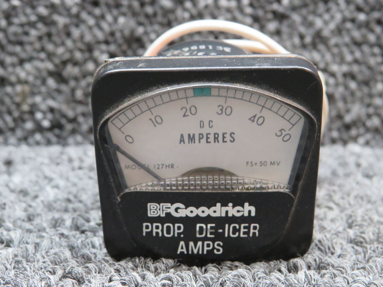 3E1886-4 BF Goodrich Propeller De-Ice Ammeter Indicator (0-50 Amps)