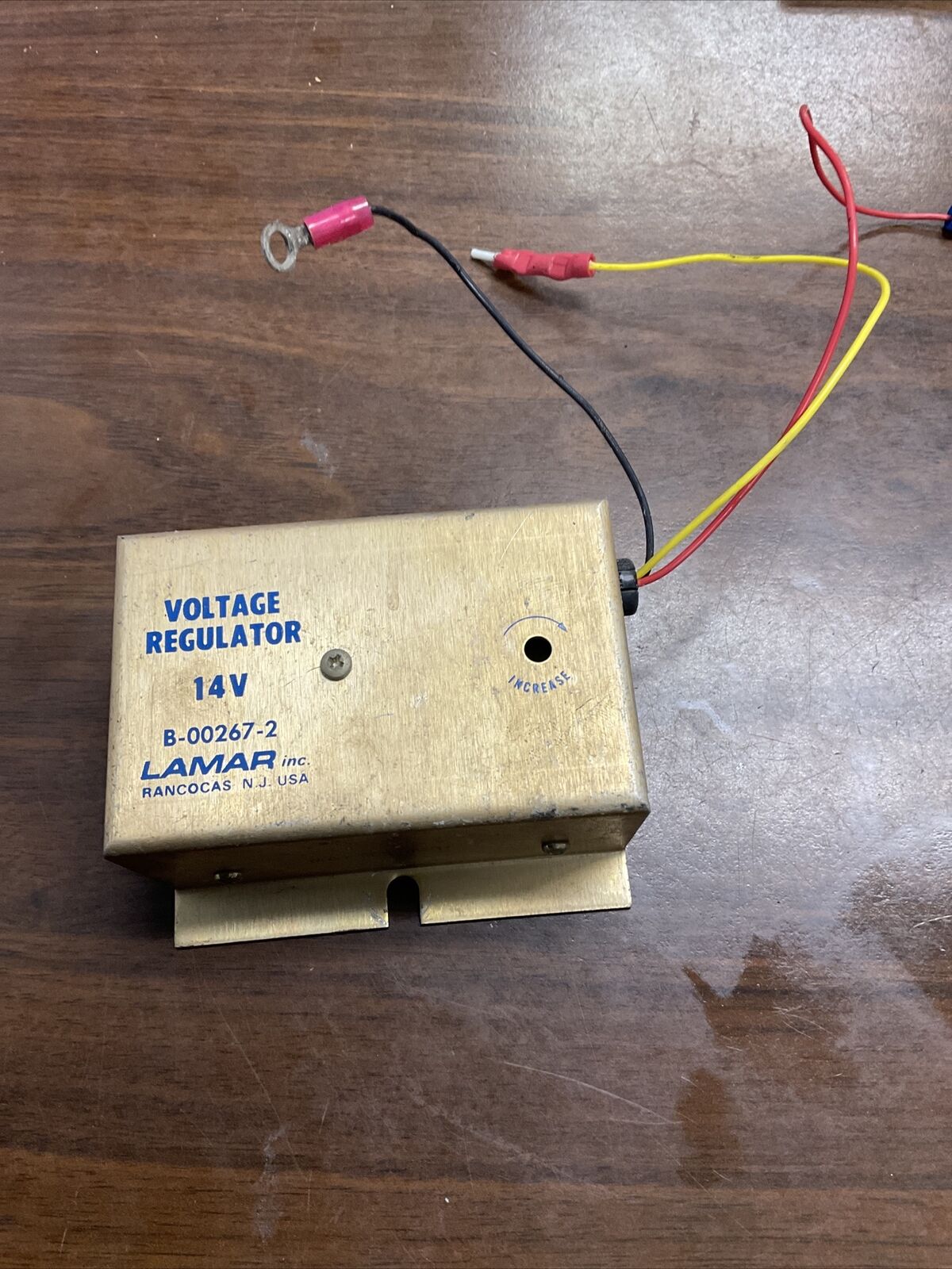 Lamar Voltage Regulator 14 Volt P/N B-00267-2