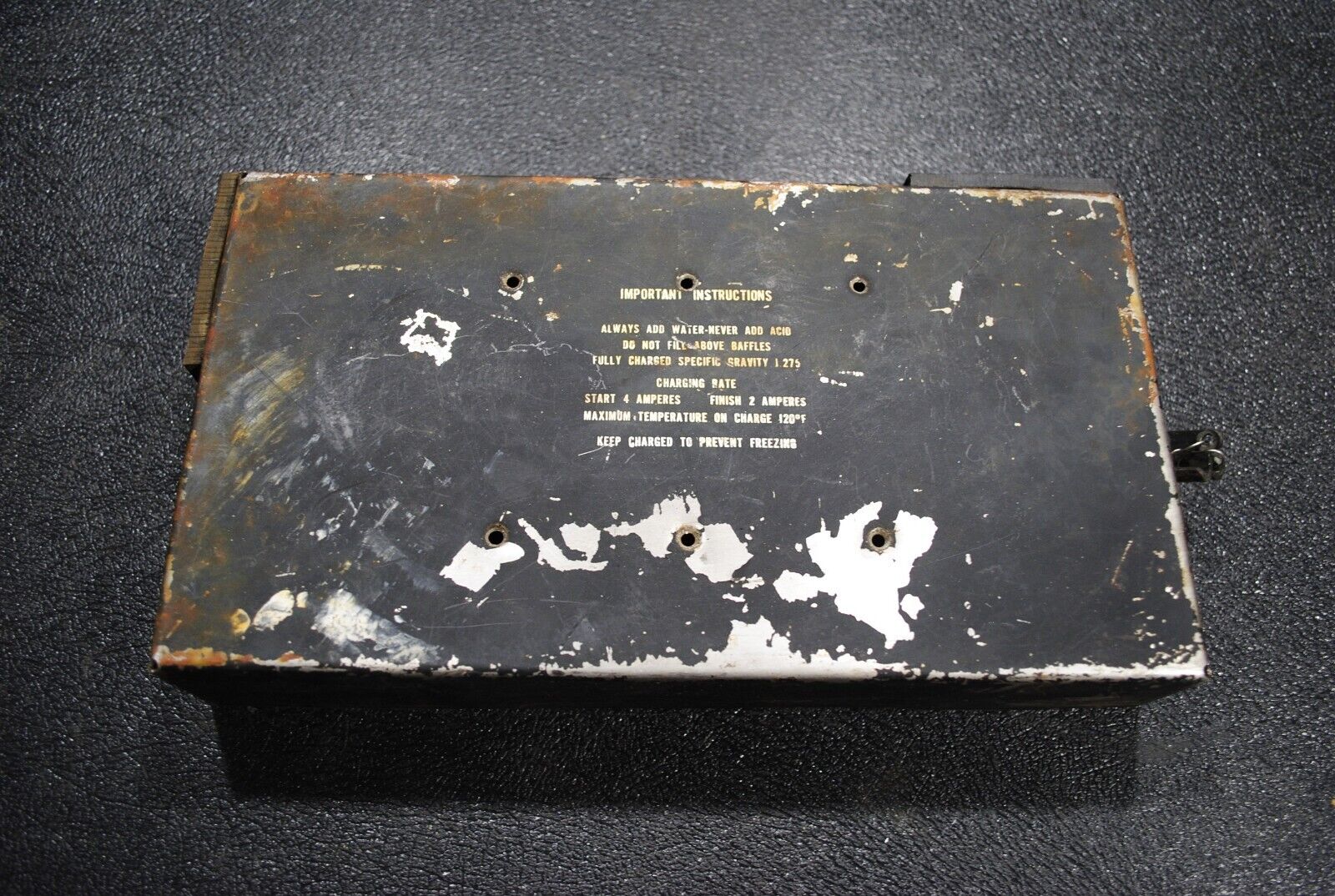 Beechcraft Bonanza Battery Box Lid Top