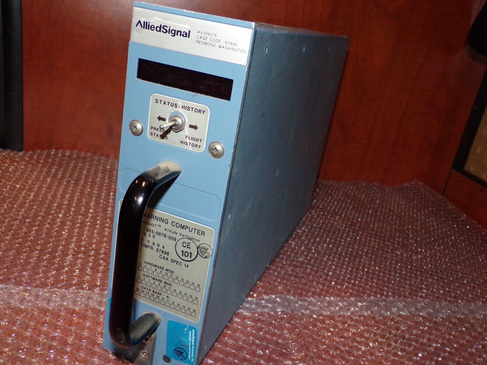 Allied Signal MKV Warning Computer 965-0676-009