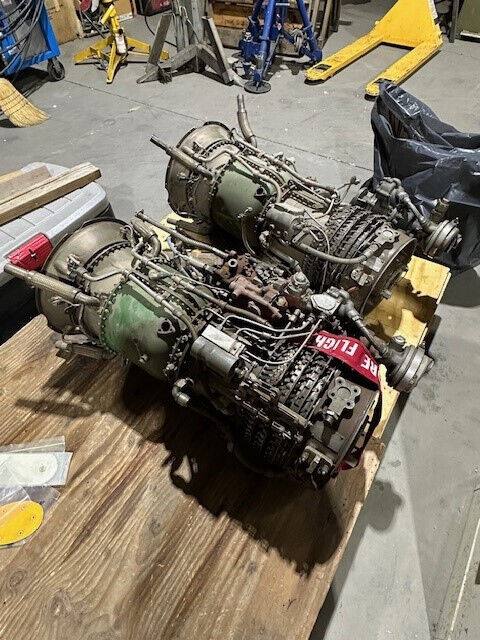 Gas turbine helicopter engines, P/N - T58-GE-8B, 2 each, for parts