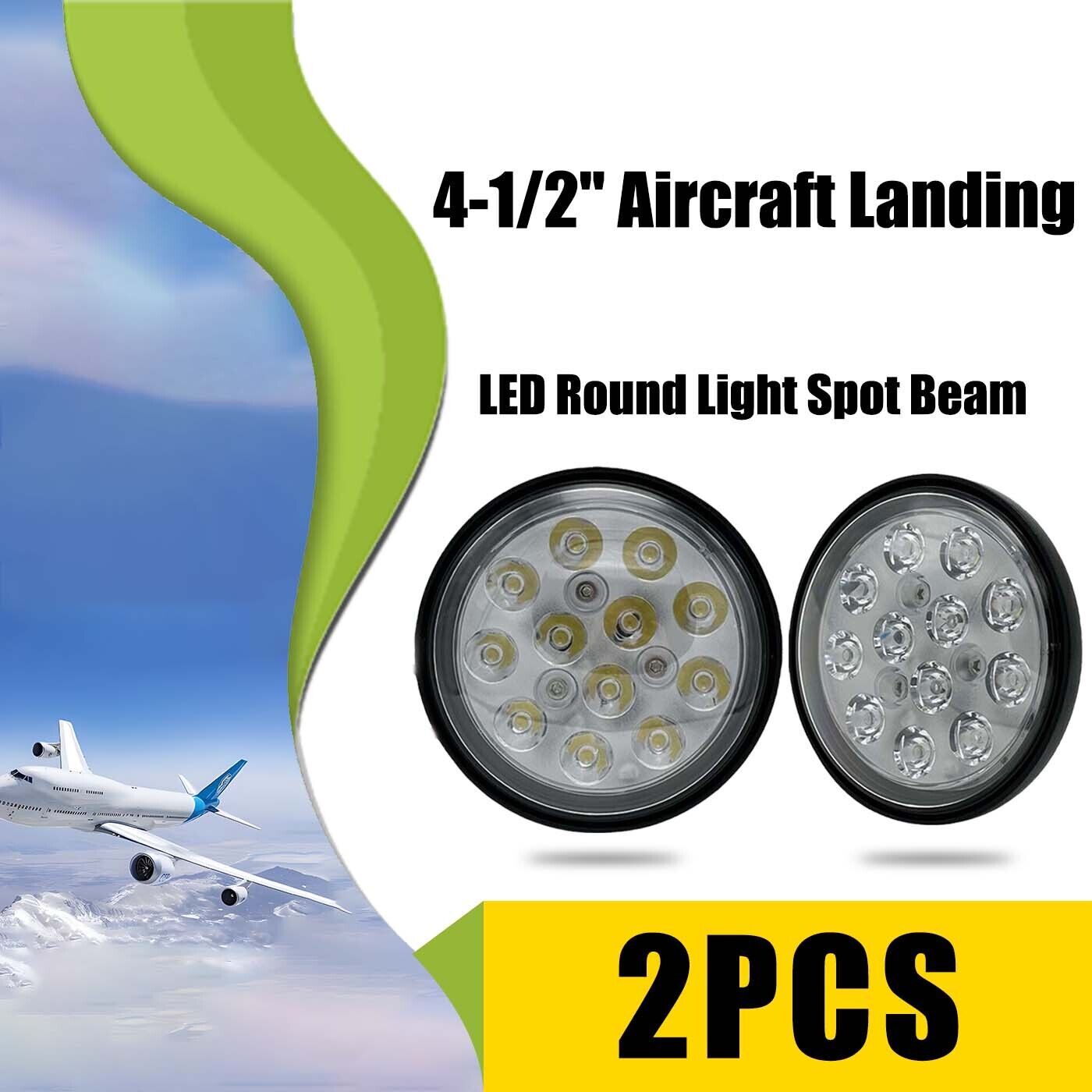 For Aircraft Tractor PAR36 24W 8leds 12V spotlight beam Led Landing Taxi lights