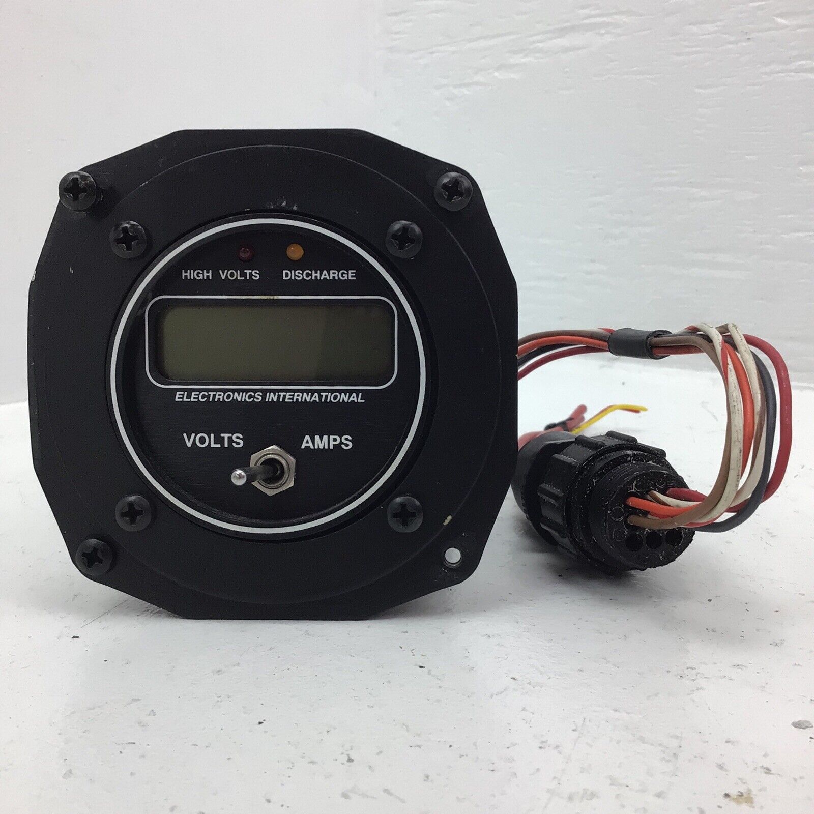 Electronics International VA-1A-50 With External Shunt Volt / Ammeter