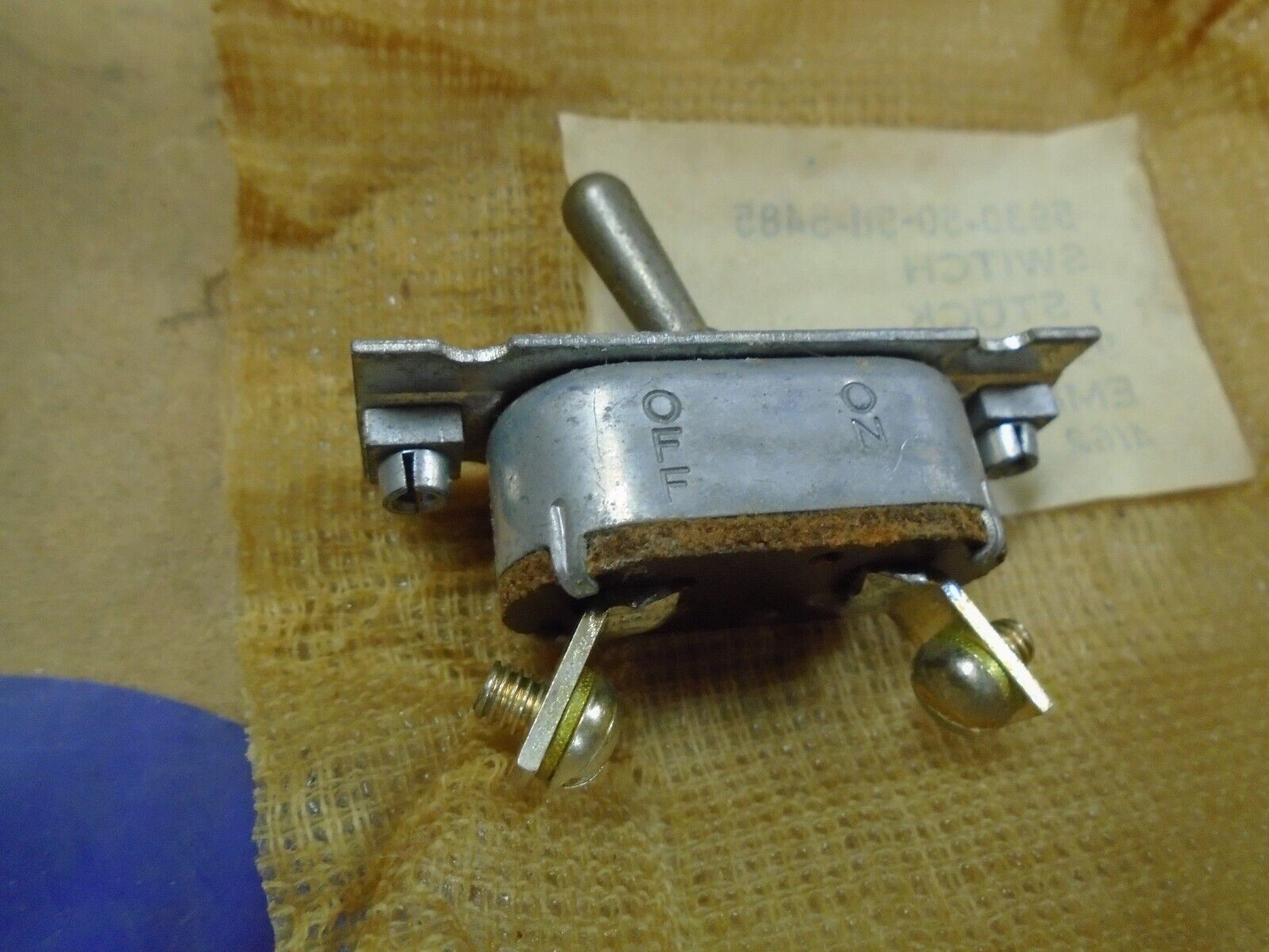 Toggle Switch WWII Vintage Aircraft AN3022-st-45c