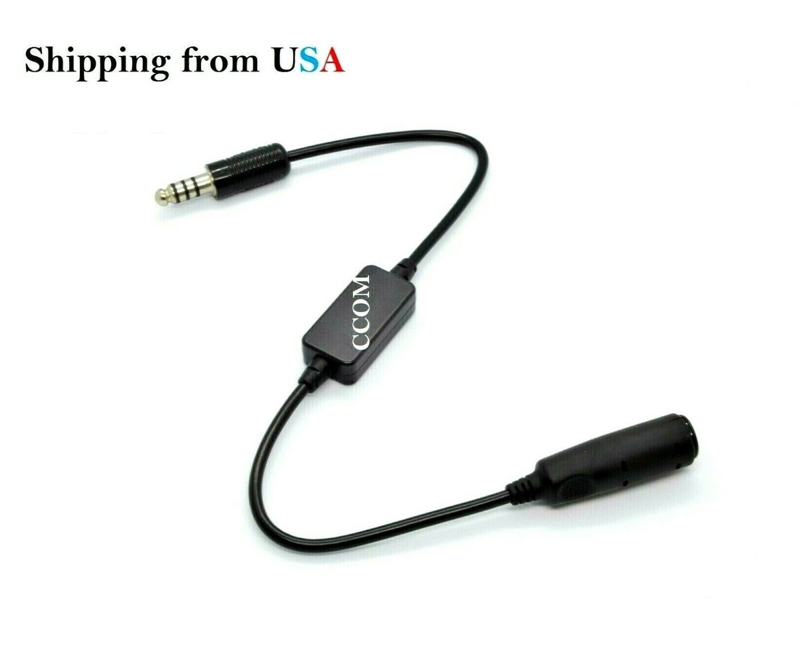 LOW TO HIGH IMPEDANCE CONVERTER/ MIL TO CIVILIAN HEADSET ADAPTER FOR HELICOPTER