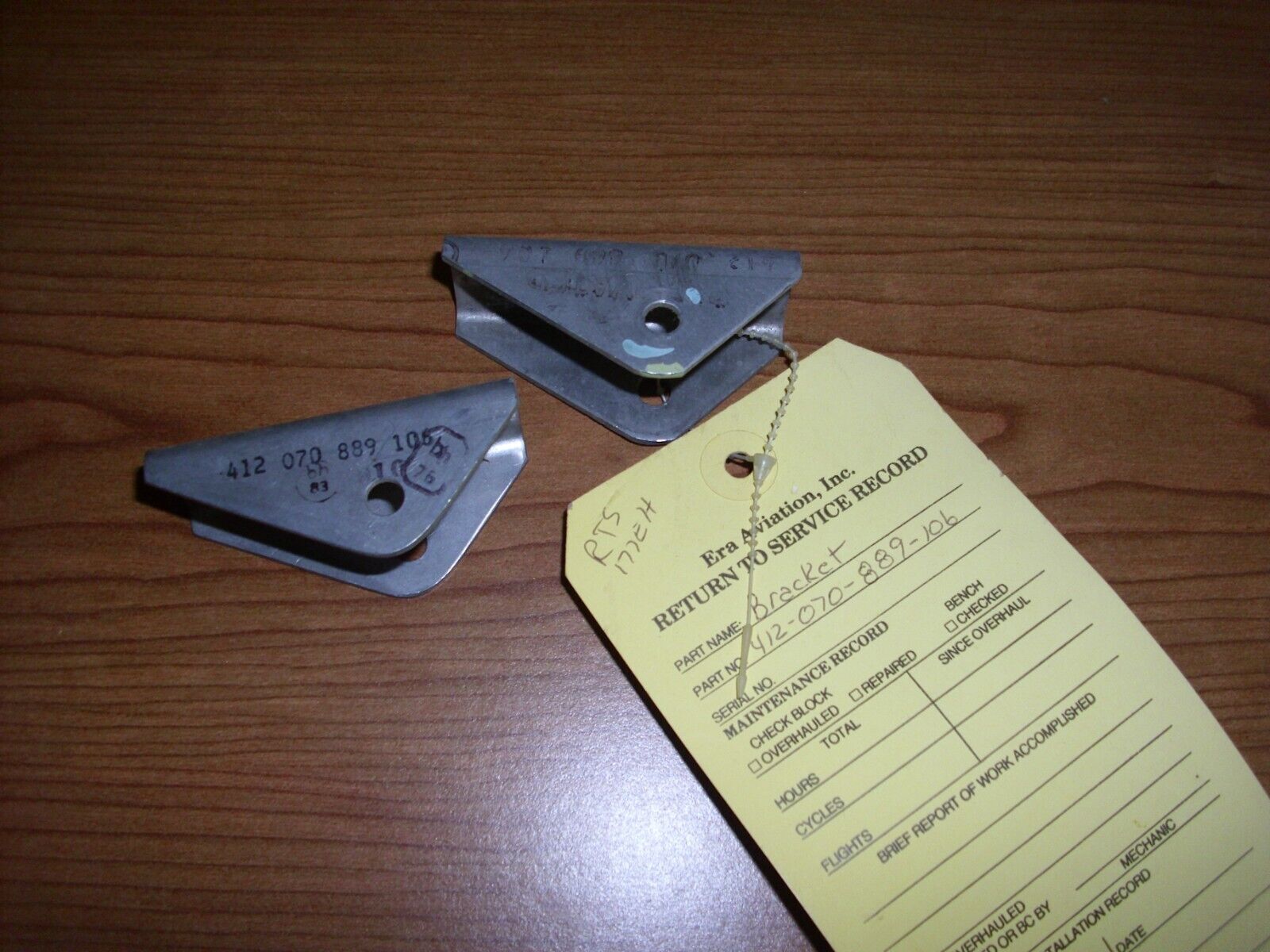 Bell 412 Helicopter Brackets 412-070-889-106