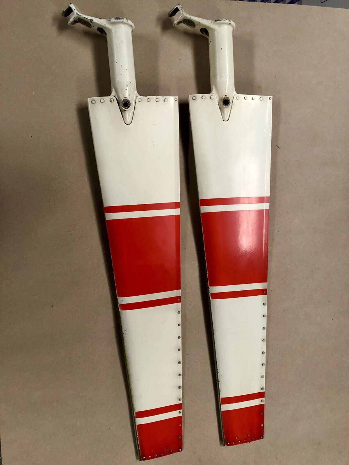 FH-1100 Helicopter, Tail Rotor Blade PN 24-55100-7 Display Only.