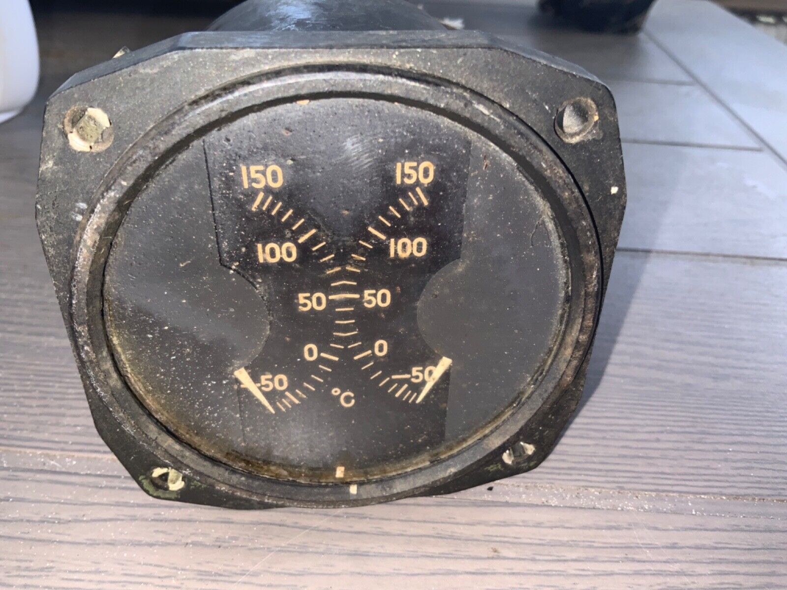 Vintage Thomas Aircraft Edison Exhaust Gas Temperature Gauge AN 5795-6