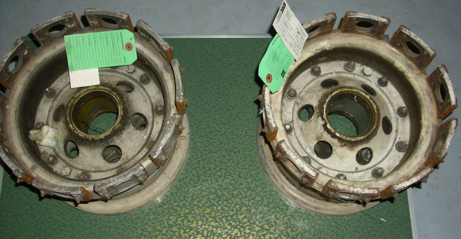 Pair of Aircraft Main Wheel Assys 3-1345 