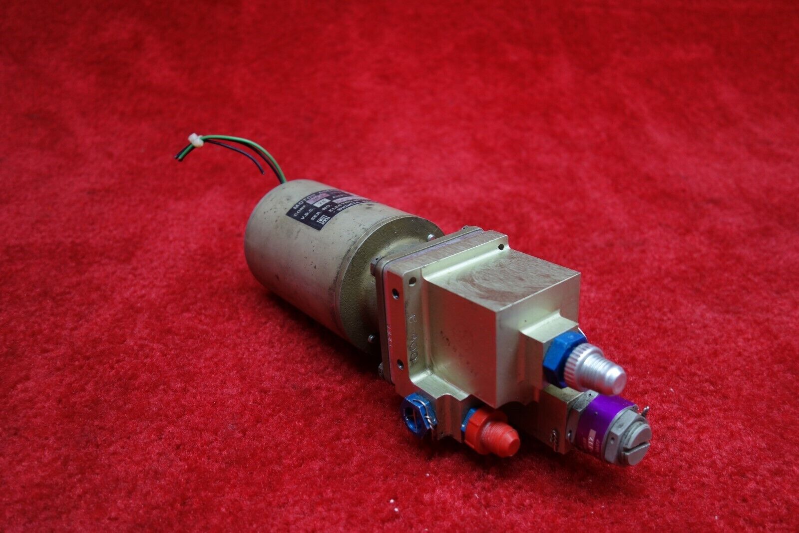 Electro-Mech 1785 Hydraulic Motor Pump & Pressure Switch 28V PN 30-2, 30-2-4002