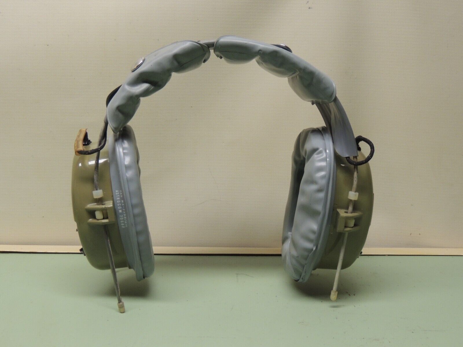 Vintage Roanwell Military Aviation Headset