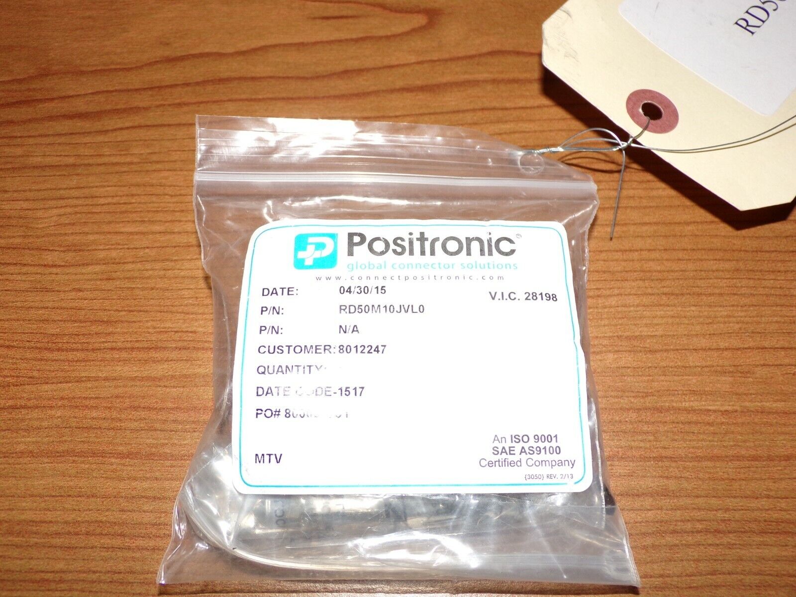 Positronic Connector Kit RD50M10JVL0